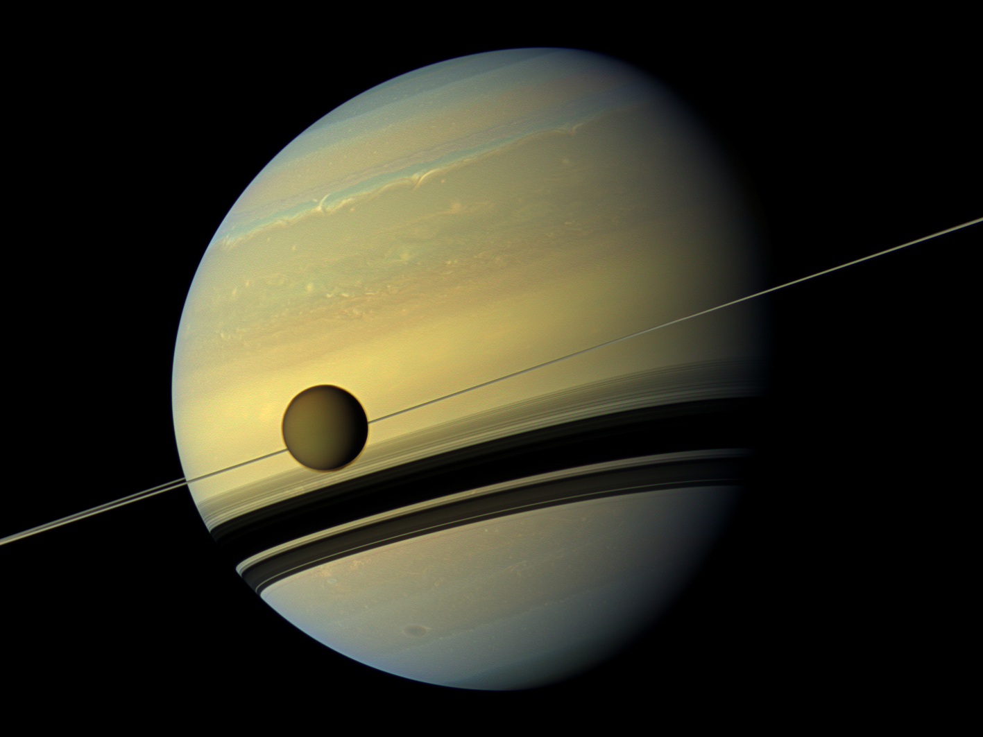 True color photo NASA
